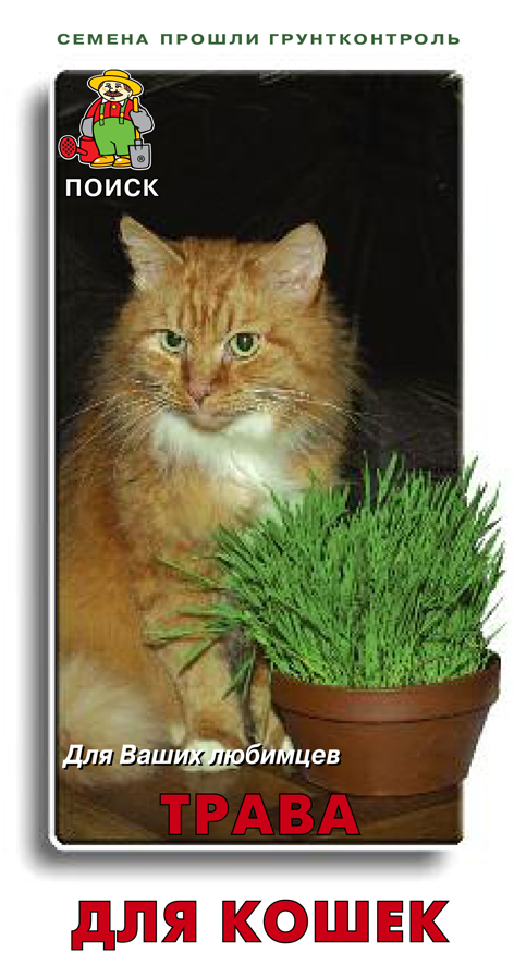 Семена трава для кошек 10г Поиск