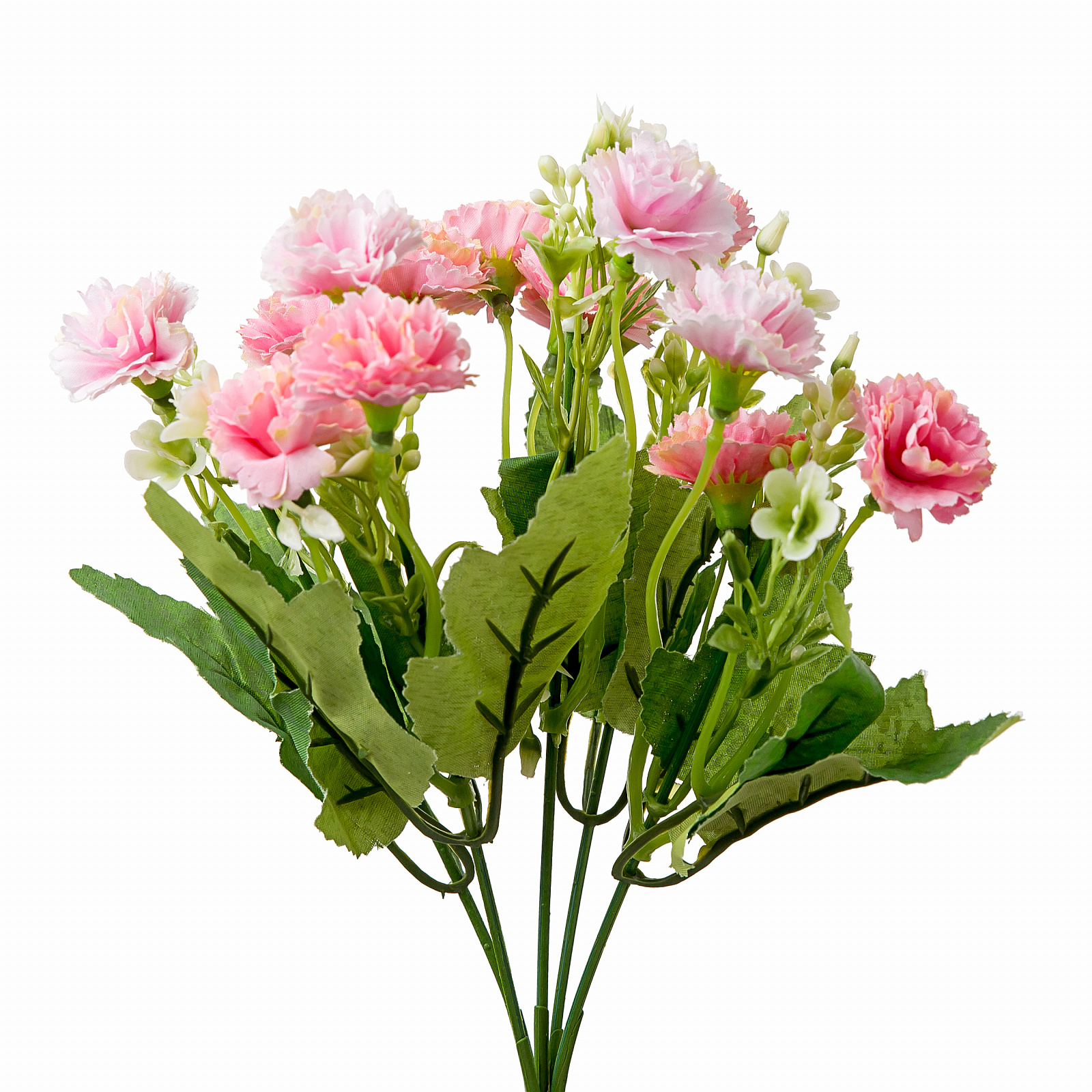 Цветок искуственный Маргаритка на вставке 30см, розовый