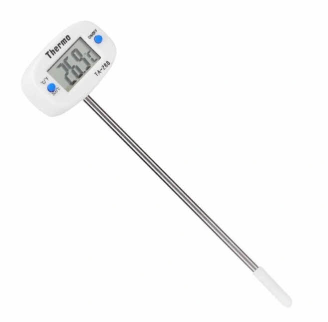 Термометр электронный белый ТА 288, 14 см