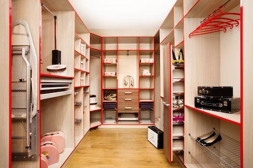 Дизайн гардеробной комнаты в квартире или доме